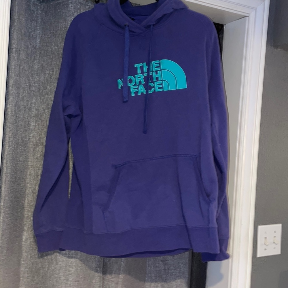 The North Face Women’s XXL Purple & Turquoise Hoodie